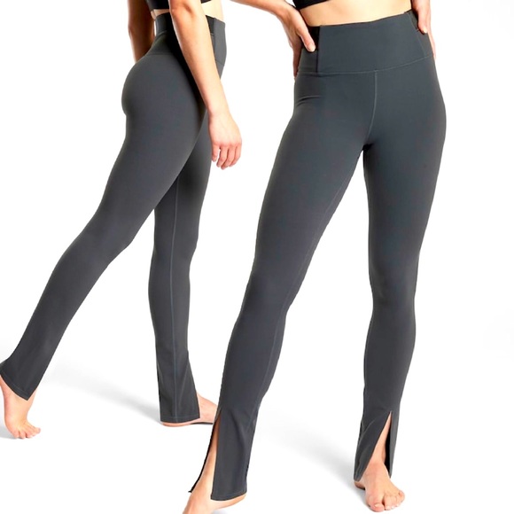 athleta split pants